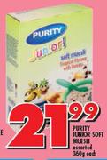 Purity Junior Soft Muesli-360g Each