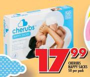Cherbus Nappy Sacks-50 Per Pack