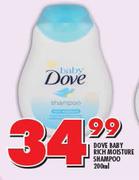 Dove Baby Rich Moisture Shampoo-200ml