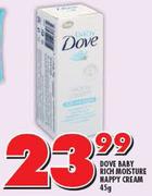 Dove Baby Rich Moisture Nappy Cream-45g