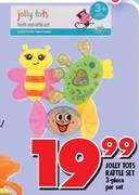 Jolly Tots Rattle Set 3-Piece-Per Set