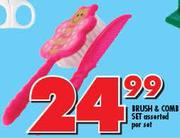 Brush & Comb Set-Per Set