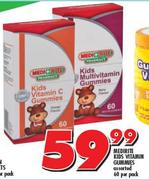 Medirite Kids Vitamin Gummies-60 Per Pack