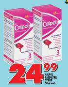 Calpol Paediatric Syrup-50ml Each