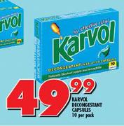 Karvol Deconegestant Capsules-10 Per Pack