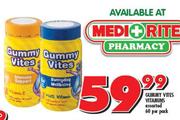 Gummy Vites Vitamins-60 Per Pack