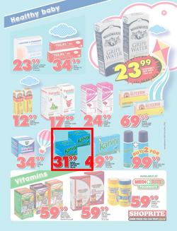 Shoprite Gauteng, Mpumalanga, Limpopo & North West : Baby Promotion (24 Oct - 11 Nov 2018), page 9