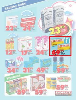 Shoprite Gauteng, Mpumalanga, Limpopo & North West : Baby Promotion (24 Oct - 11 Nov 2018), page 9