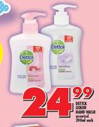 Dettol Liquid Hand Wash Assorted-200ml Each