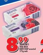 Johnson's Vita Rich Bath Soap Assorted-175g Each