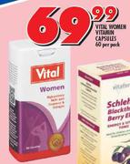 Vital Women Vitamin Capsules-60 Per Pack