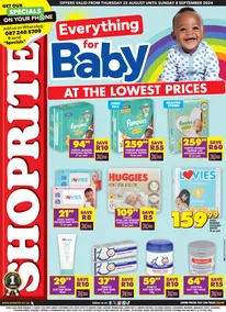 Shoprite Gauteng, Mpumalanga, North West & Limpopo : Everything For Baby (22 August - 8 September 2024)