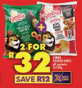 Simba Potato Chips All Variants-2 x 120g