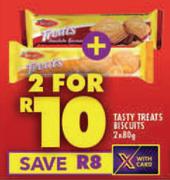 Tasty Treats Biscuits-2 x 80g