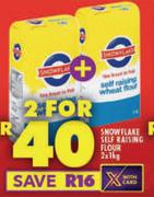 Snowflake Self Raising Flour-2 x 1Kg