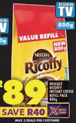 Nescafe Ricooffy Instant Coffee Refill Pack-800g