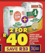 Super Sun/Iwisa Instant Porridge (All Variants)-2 x 1Kg