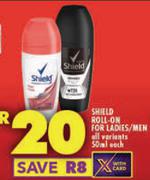 Shield Roll-On For Ladies/Men (All Variants)-50ml Each