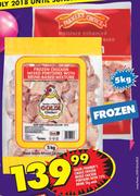 Goldi/Farmer's Choice Frozen Mixed Chicken Portions With 15% Brine-5Kg Each