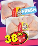 Goldi 5 Piece/8 Piece Fresh Chicken Braai Pack-Per Kg