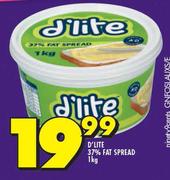 D'Lite 37% Fat Spread-1Kg