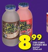 Steri Stumpie Flavoured Milk Assorted-350ml Each