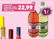 Namaqua Diamond Coast White/Rose Perle Wine-1Ltr Each