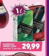 Robertson Winery Wine Assorted-1Ltr Per Box