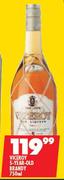 Victory 5 Year Old Brandy-750ml