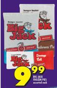 Big Jack Frozen Pies Assorted-Each