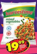 Harvestime Frozen Mixed Vegetables-1Kg
