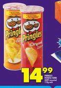 Pringles Potato/Corn Chips Assorted-110g Each