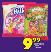 Milkit/Monsta Candies-72 Per Pack