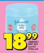 Johnsons Baby Jelly Assorted-250ml Each
