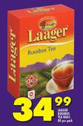 Laager Rooibos Tea Bags-80 Per Pack