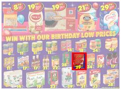 Shoprite Gauteng, Mpumalanga & North West : Birthday Low Prices (23 July - 12 Aug 2018), page 6