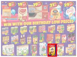 Shoprite Gauteng, Mpumalanga & North West : Birthday Low Prices (23 July - 12 Aug 2018), page 6