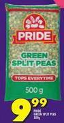 Pride Green Split Peas-500g