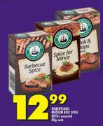 Robertsons Medium Box Spice Refill Assorted-80g Each