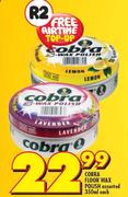 Cobra Floor Wax Polish Assorted-350ml Each