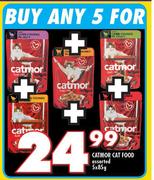  Catmor Cat Food Assorted-5 x 85g
