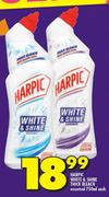 Harpic White & Shine Thick Bleach Assorted-750ml Each