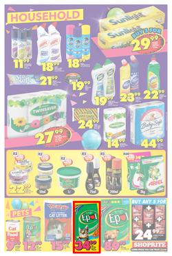 Shoprite Gauteng, Mpumalanga & North West : Birthday Low Prices (23 July - 12 Aug 2018), page 8