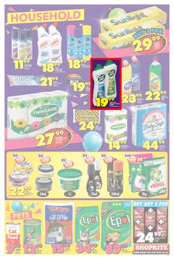 Shoprite Gauteng, Mpumalanga & North West : Birthday Low Prices (23 July - 12 Aug 2018), page 8