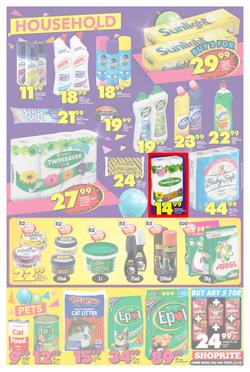 Shoprite Gauteng, Mpumalanga & North West : Birthday Low Prices (23 July - 12 Aug 2018), page 8