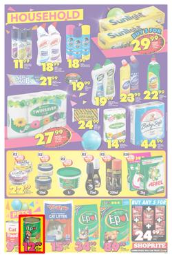 Shoprite Gauteng, Mpumalanga & North West : Birthday Low Prices (23 July - 12 Aug 2018), page 8