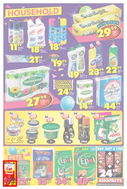 Shoprite Gauteng, Mpumalanga & North West : Birthday Low Prices (23 July - 12 Aug 2018), page 8