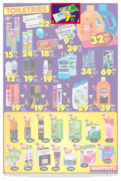 Shoprite Gauteng, Mpumalanga & North West : Birthday Low Prices (23 July - 12 Aug 2018), page 9