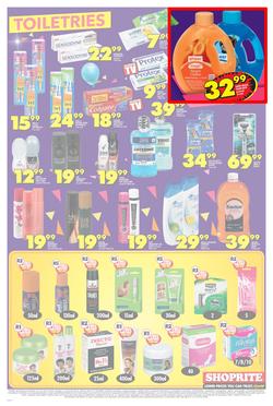 Shoprite Gauteng, Mpumalanga & North West : Birthday Low Prices (23 July - 12 Aug 2018), page 9