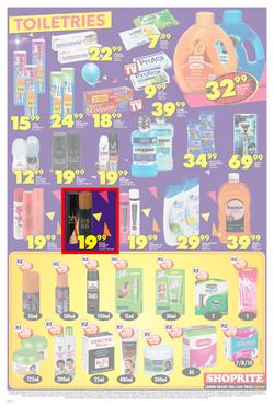 Shoprite Gauteng, Mpumalanga & North West : Birthday Low Prices (23 July - 12 Aug 2018), page 9
